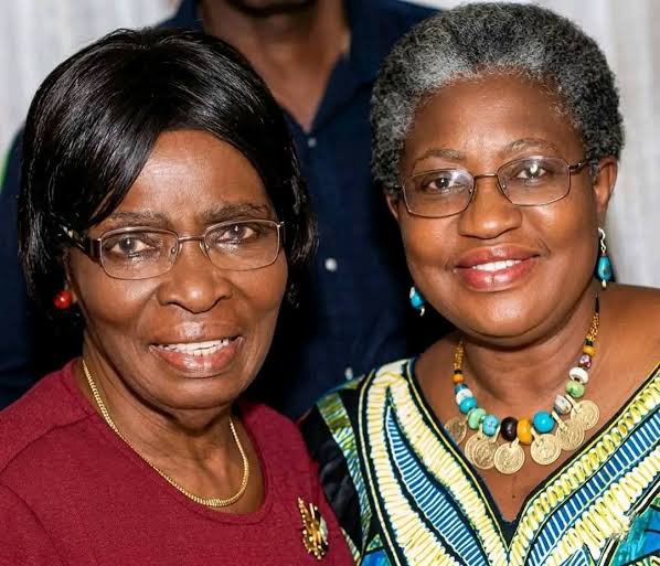 Source image for President Tinubu Condoles With Okonjo-Iweala Over Mother Death at 96