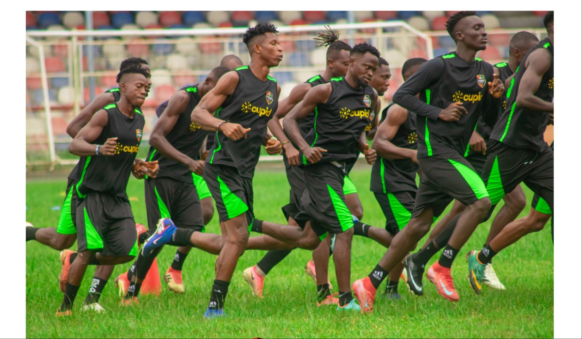 Source image for Kun Khalifat midfielder Adehi urges squad to maintain focus for Enyimba showdown