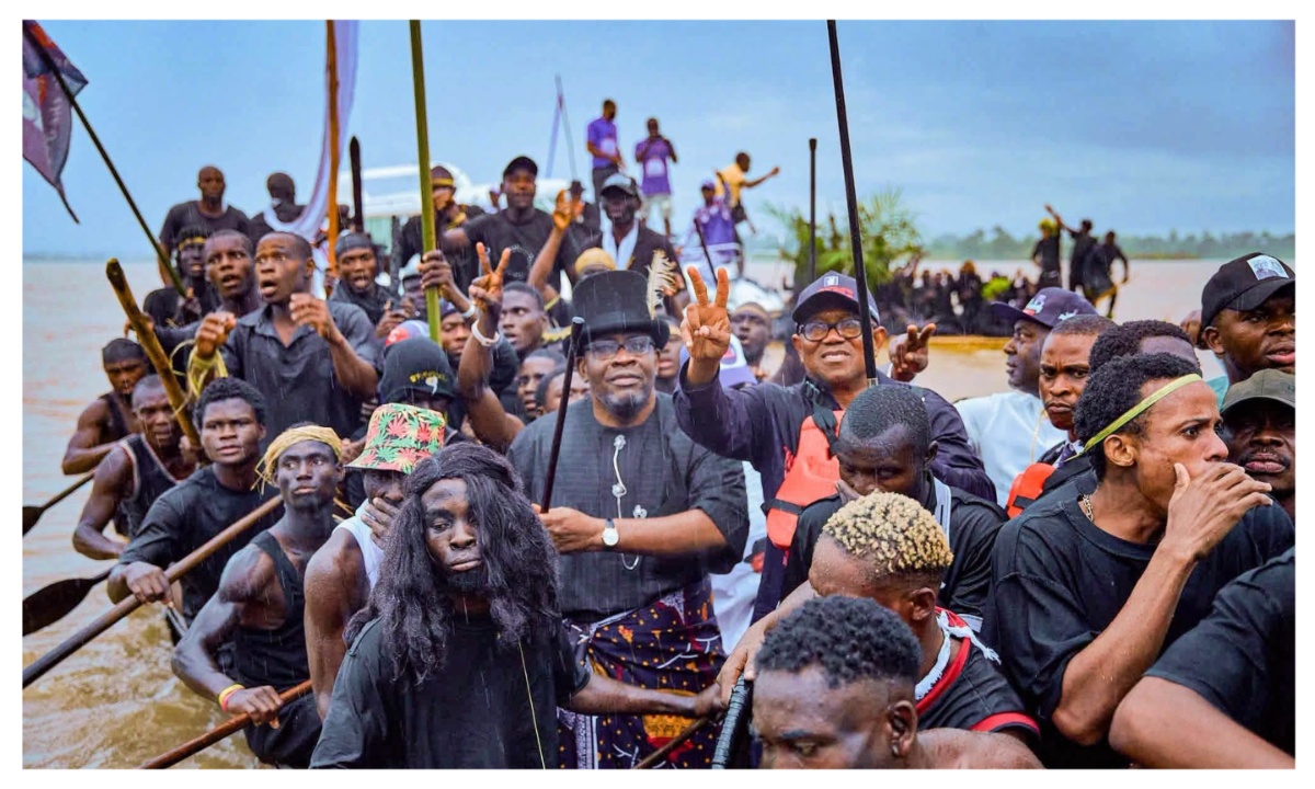 Source image for Peter Obi and Seriake Dickson Launch 2027 Campaign with Bayelsa Boat Regatta