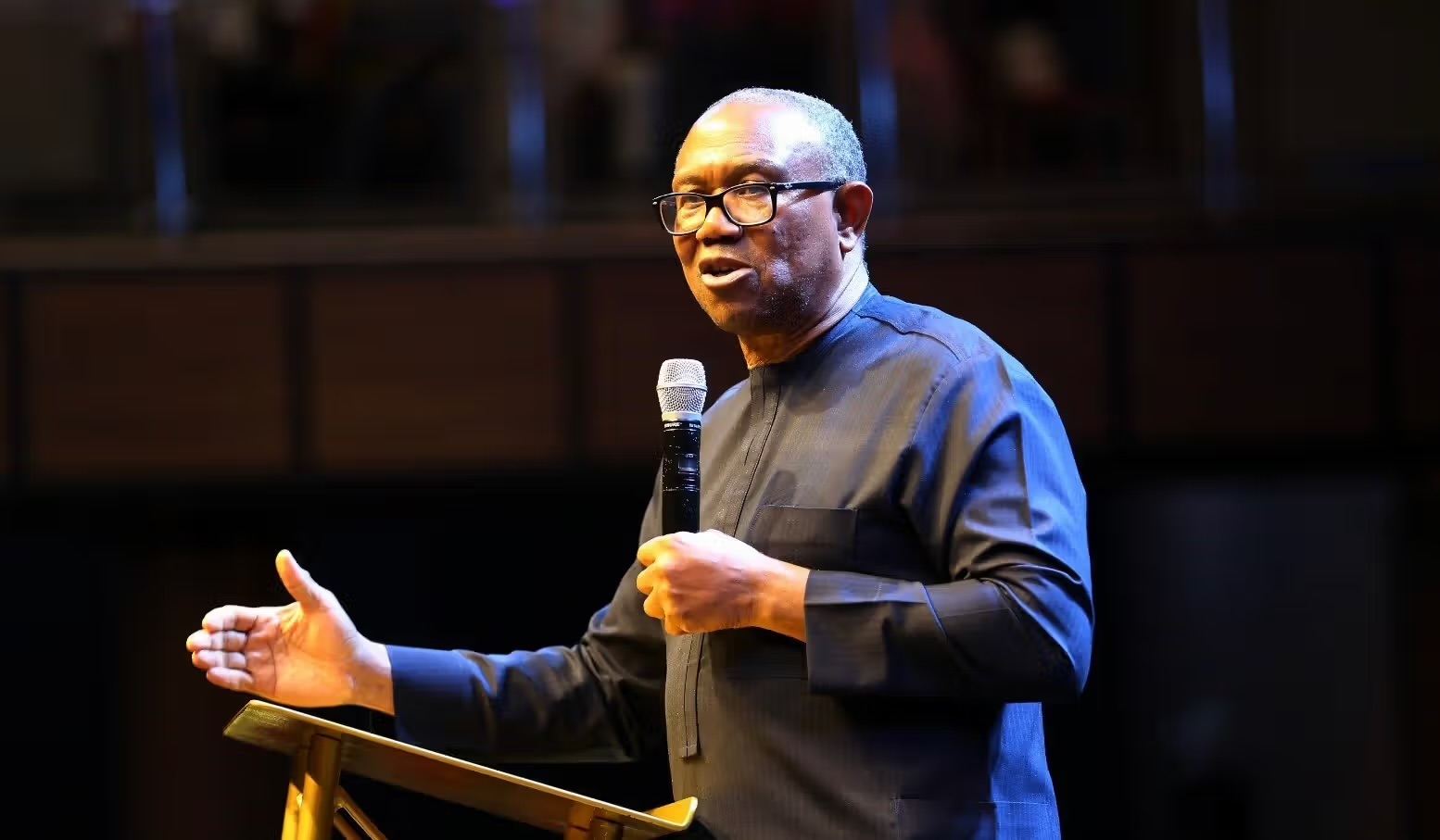 Source image for Peter Obi Claims Nigeria Is Collapsing Under Tinubu While Addressing Imo Town Hall